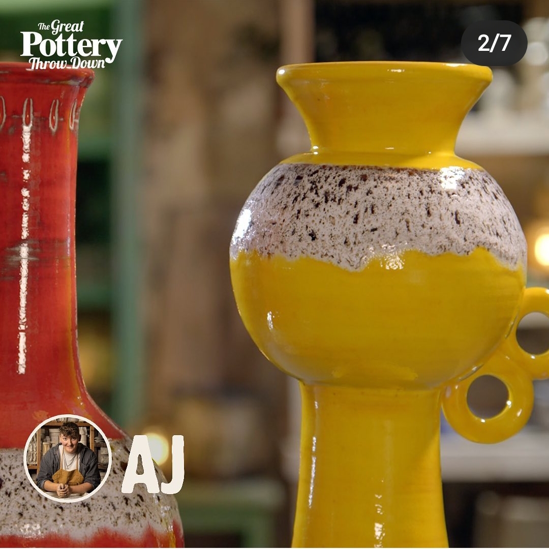 The great pottery throwdown - 60s vessels - AJ